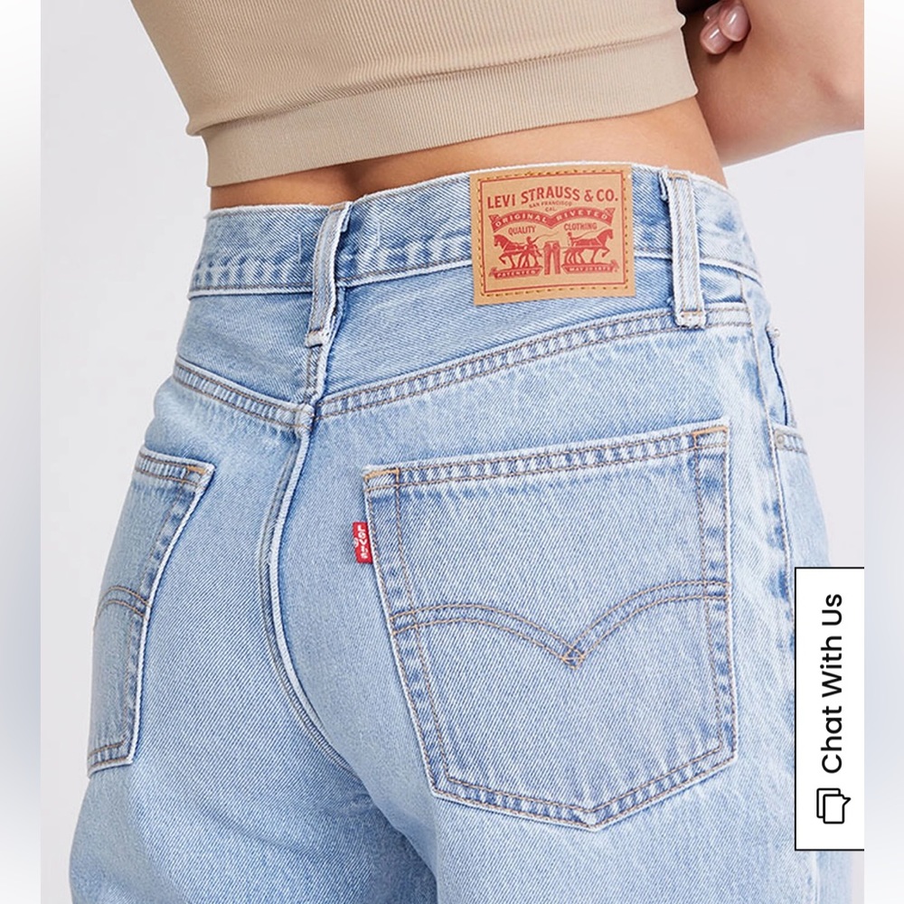 Levis 94 Baggy Light Indigo sz 26